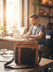 Black n Brown shoulder bag