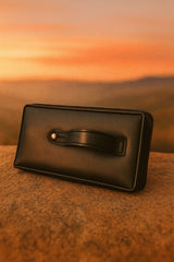 Elegant Mobile Carrying Wallet Black