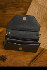 Bold carry Black shoulder bag