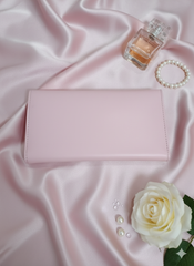 Pink styled purse