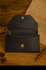 Bold carry Black shoulder bag