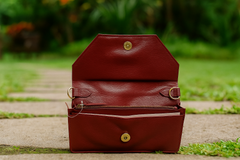 Bold carry Mehroon shoulder bag