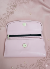 Pink styled purse