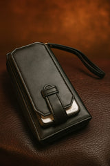 Elegant Mobile Carrying Wallet Black