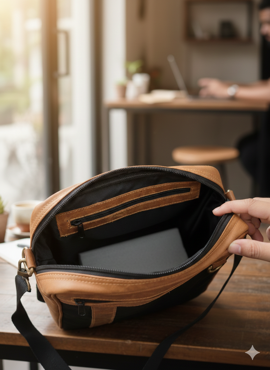 Black n Brown shoulder bag
