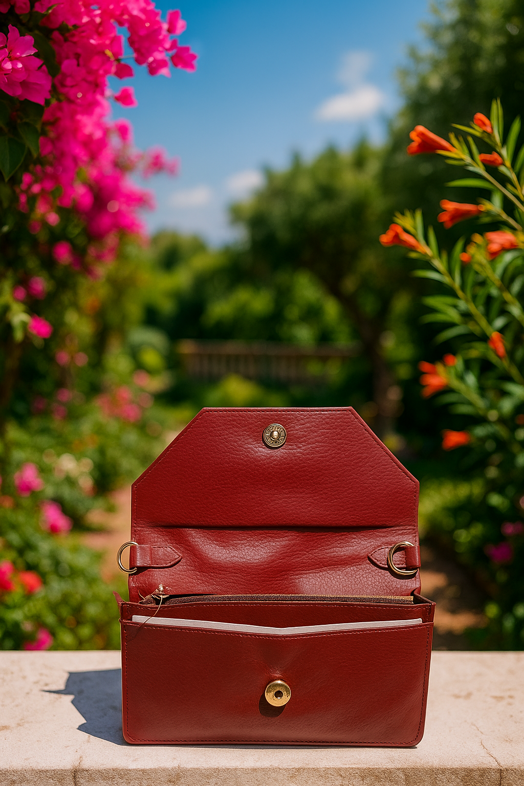 Bold carry Mehroon shoulder bag