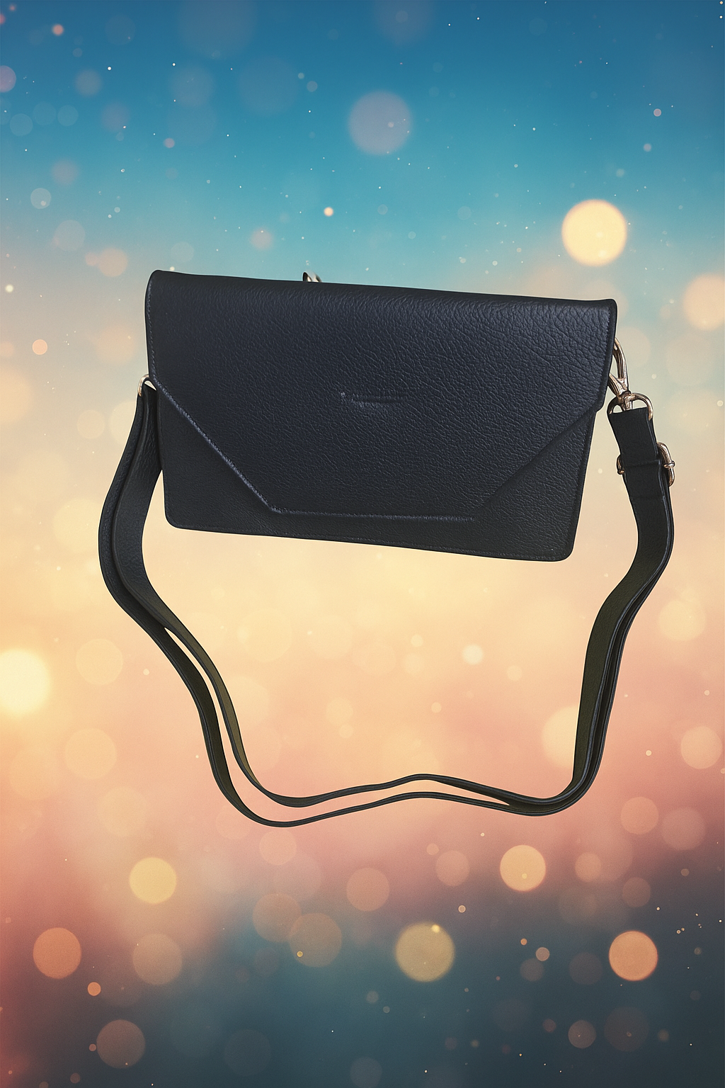Bold carry Black shoulder bag