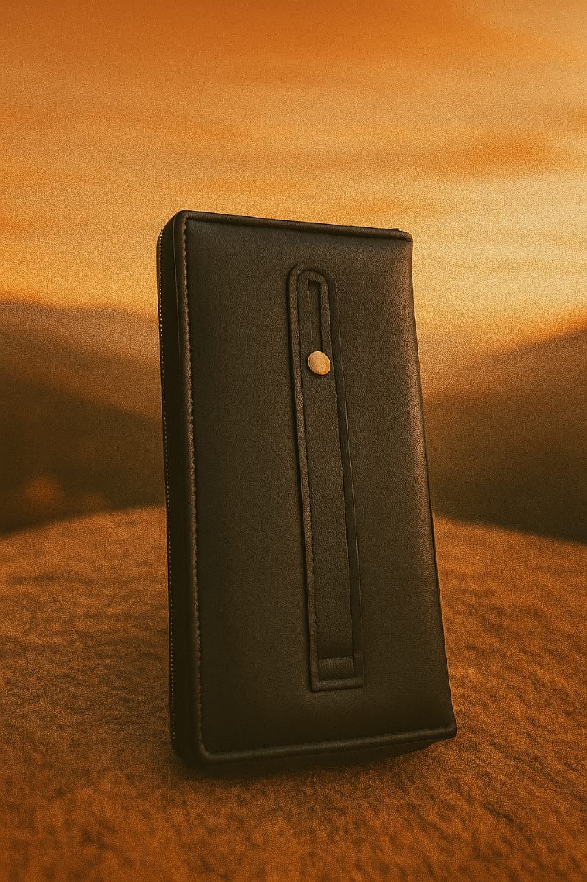 Elegant Mobile Carrying Wallet Black