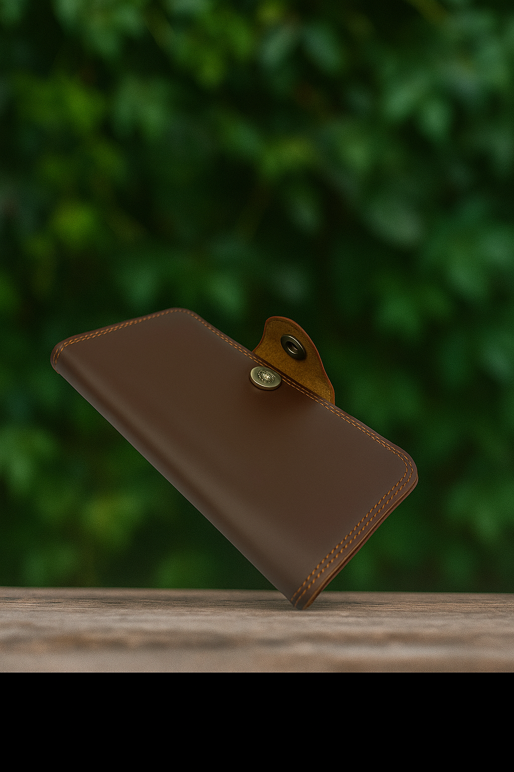 Brown Luxe Leaf