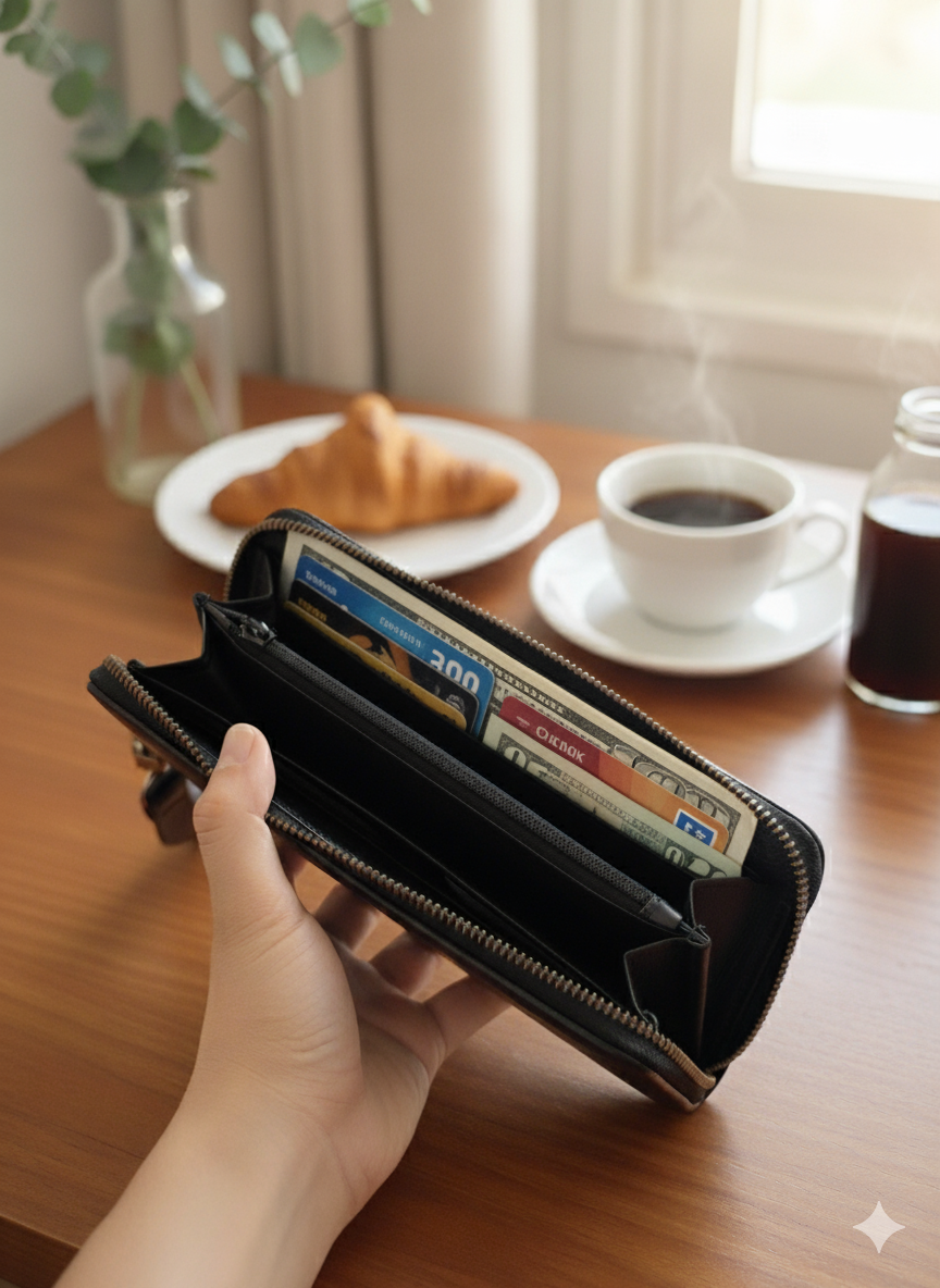 Bravo Zipper wallet